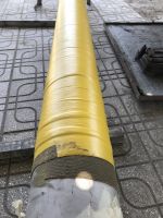 Bọc chống ăn mòn ống hơi nóng 90oC tại NM Yakult - KCN Vsip 1 Bình Dương